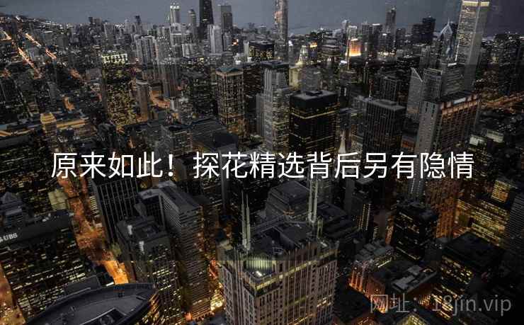 原来如此!探花精选背后另有隐情 原来如此!探花精选背后另有隐情