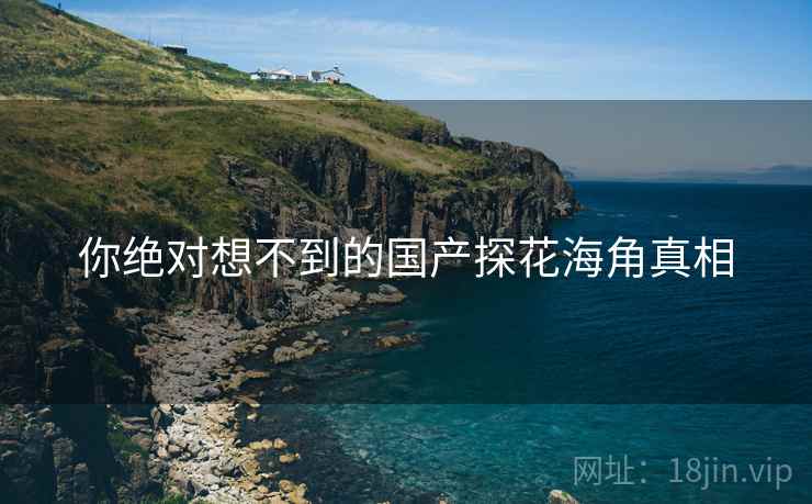 你绝对想不到的国产探花海角真相 你绝对想不到的国产探花海角真相