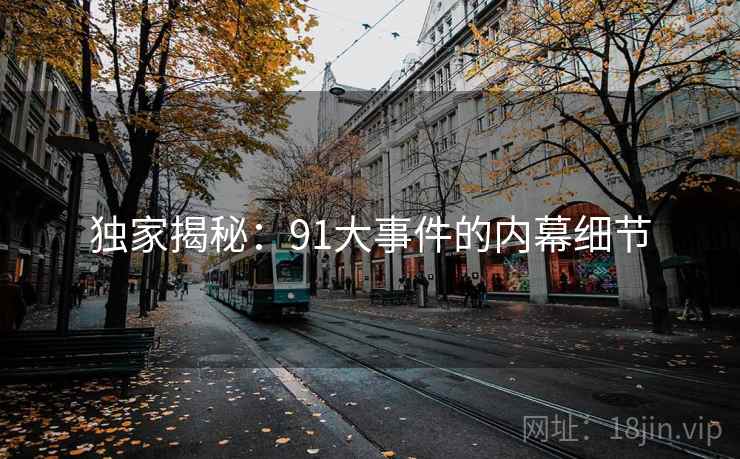 独家揭秘:91大事件的内幕细节