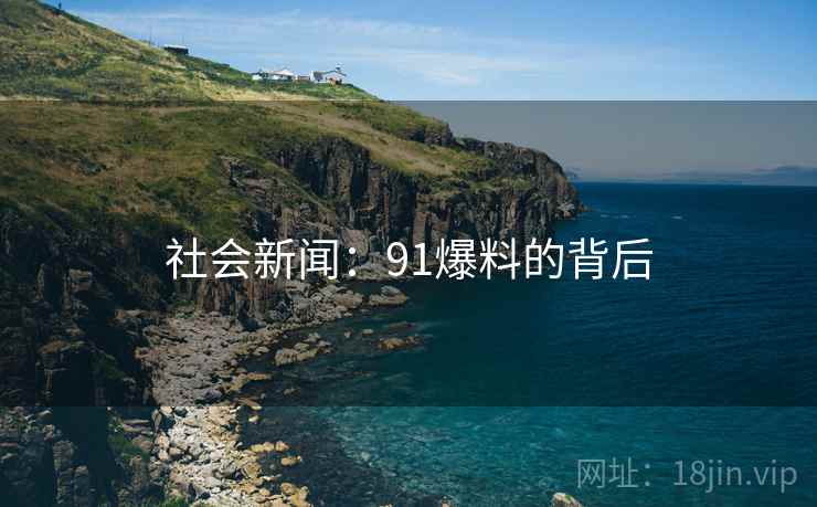 社会新闻:91爆料的背后